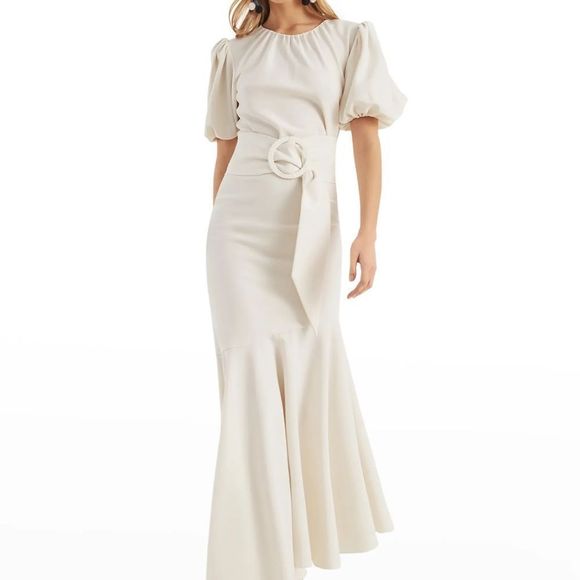 NWT Sachin & Babi Camila Short-Sleeve Crepe Dress - size 6 - Picture 7 of 14